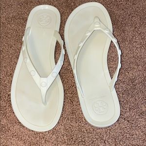 Tory Burch plastic flip flops